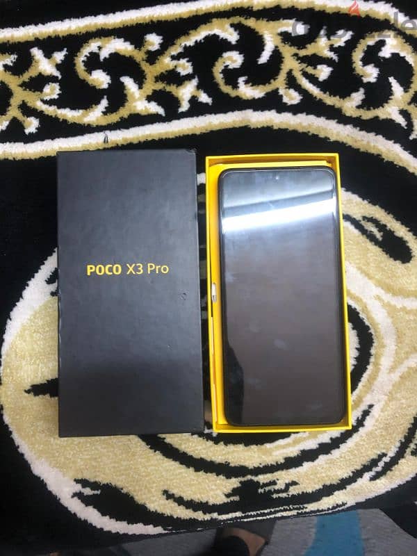 Poco X3 pro 256 ورام 8 كسررررررر زيرو بحالة الزيرو 3