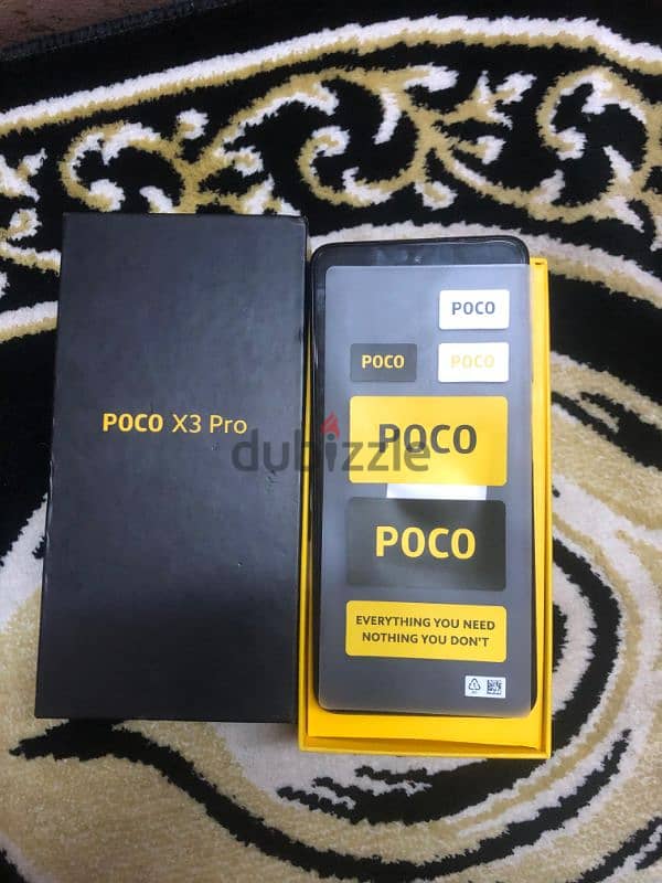 Poco X3 pro 256 ورام 8 كسررررررر زيرو بحالة الزيرو 10