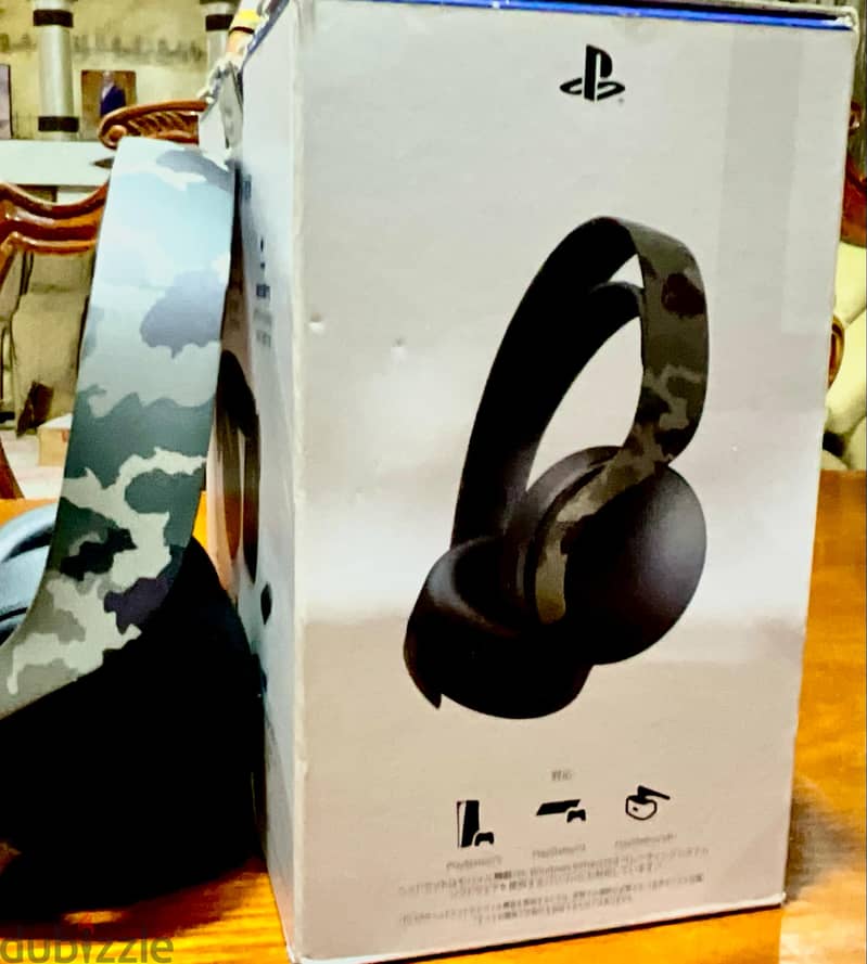 Sony PULSE 3D Wireless Gray Camouflage 1