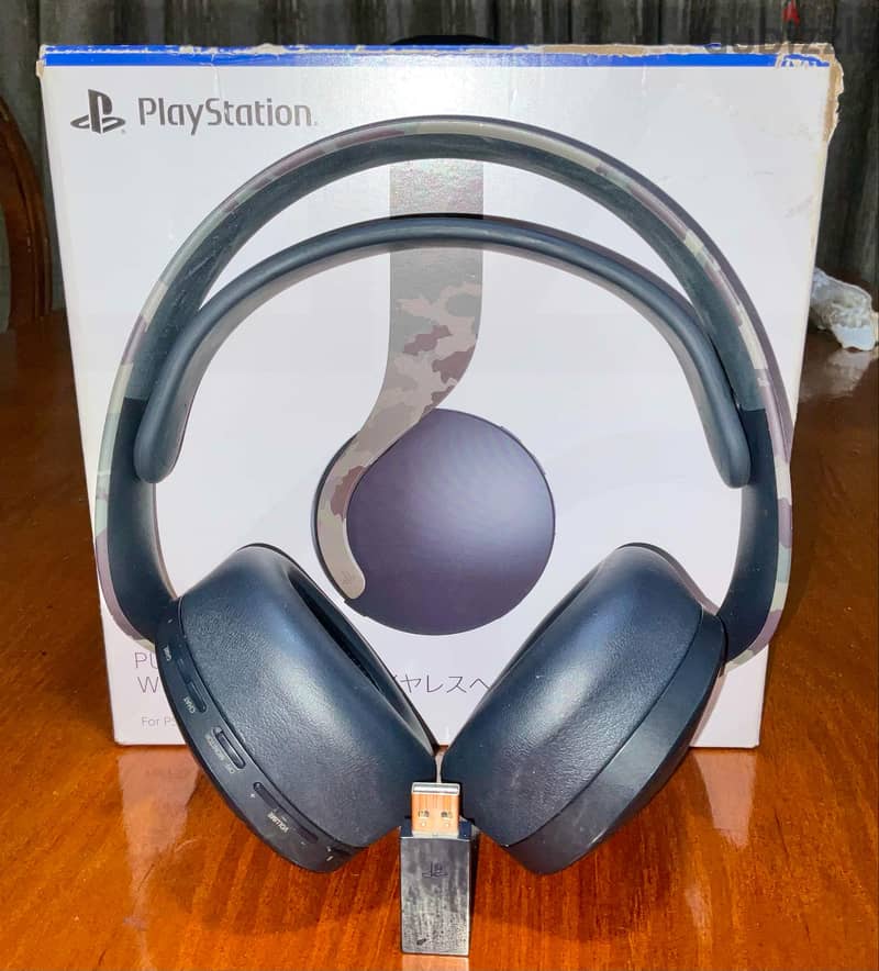 Sony PULSE 3D Wireless Gray Camouflage 2