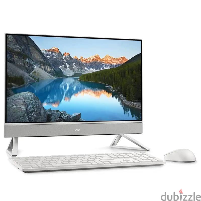 Dell All-in-one Inspiron 5410 i5-1235U-8GB-Silver 1