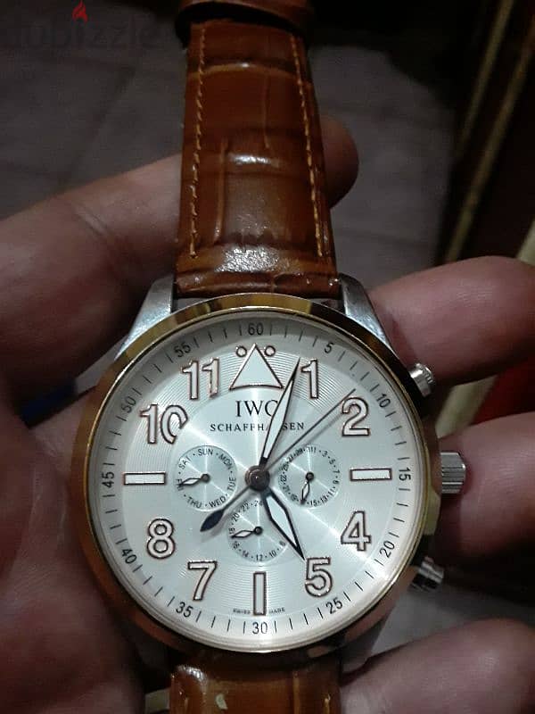 ساعة iwc أتوماتيك سويسرية أصلية 2