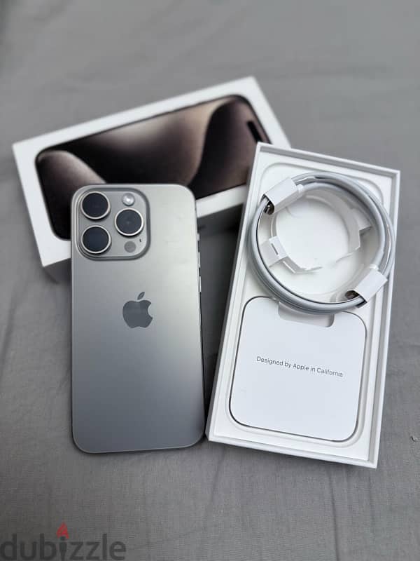 iphone 15 pro 256G بطاريه ١٠٠٪؜ استخدام ٣ شهور 0