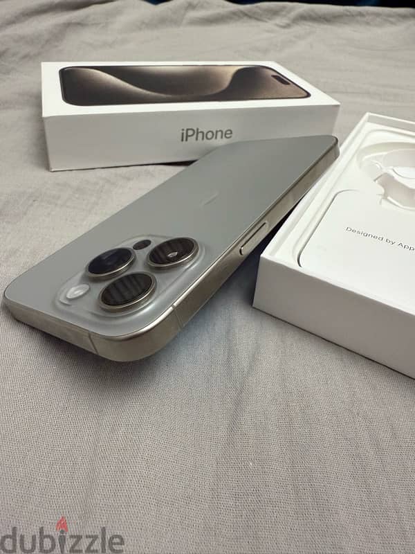 iphone 15 pro 256G بطاريه ١٠٠٪؜ استخدام ٣ شهور 1