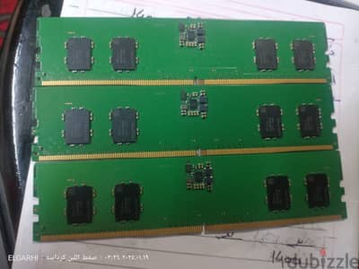 ذاكرة  وصول عشوائية  بسعة 8 جيجا DDR 5