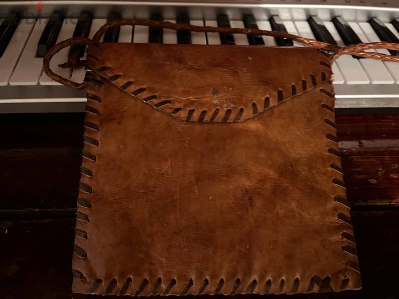 شنطة جلد حصان طبيعي ، ‏Natural Horse Leather Bag 0