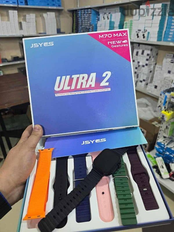 سلام عليكم  متاح افضل ساعه ultra من شركه jsyes  موديل الساعه: m 70 max 2