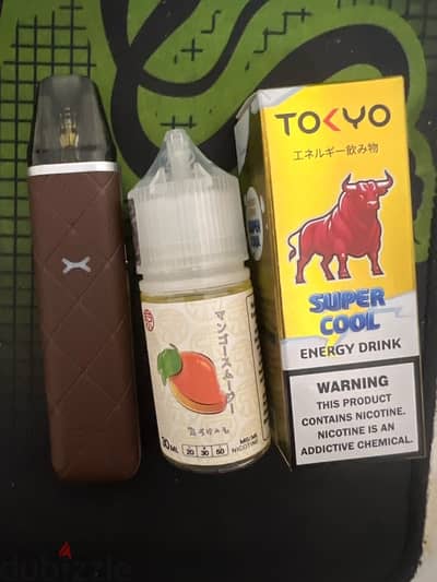 new pod xlim go + 2 premium tokyo liquid