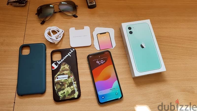 iphone 11 Mint Green 128gb Battery 75 waterproof 0