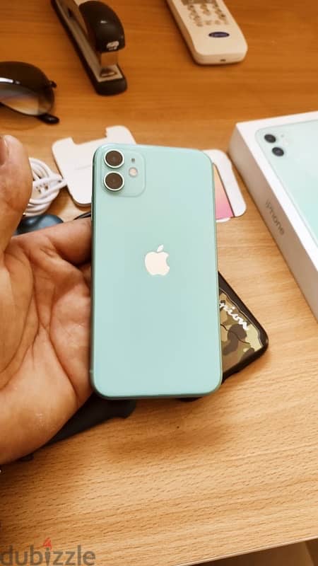 iphone 11 Mint Green 128gb Battery 75 waterproof 7