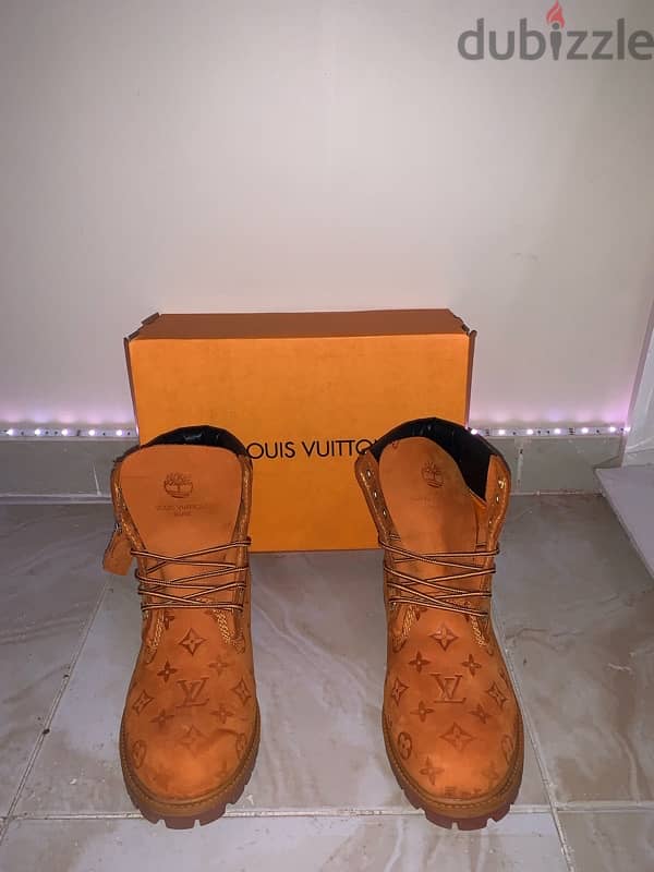 Louis Vuitton x Timberland "42” with LV box 2