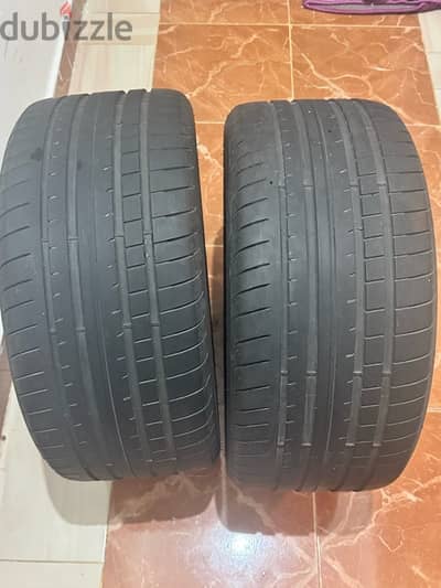 GOODYEAR 4 tires 2x 275/35R19 & 2x 245/40R19