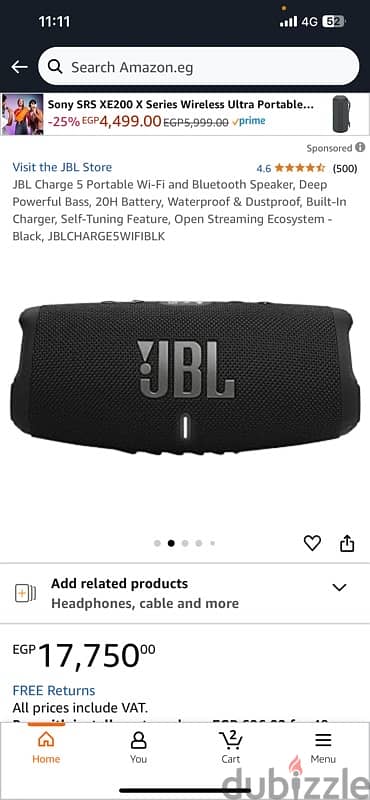 Jbl speaker charge 5 1