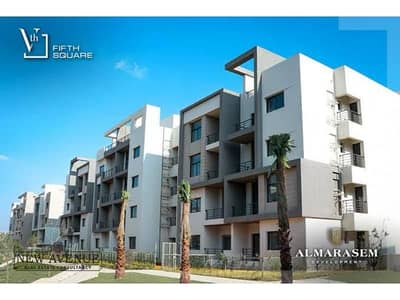 Apartment with Garden - 2 bedroom - Fully Finished with AC'S - in Al Marasem fifth square