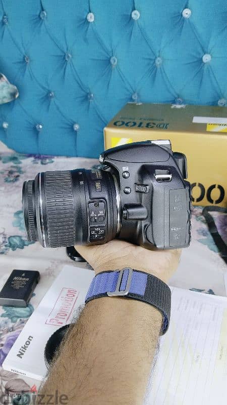 كاميرا نيكون d3100 حاله ممتاذه nikon d3100 1