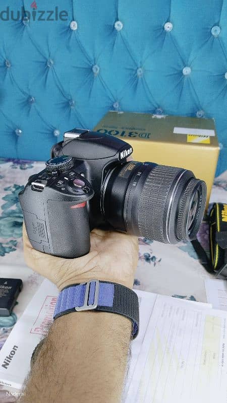 كاميرا نيكون d3100 حاله ممتاذه nikon d3100 2