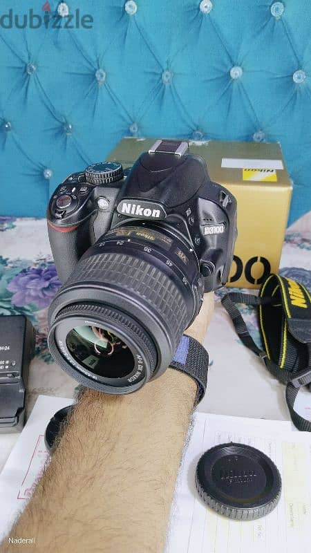 كاميرا نيكون d3100 حاله ممتاذه nikon d3100 12