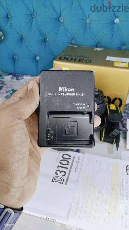 كاميرا نيكون d3100 حاله ممتاذه nikon d3100 16