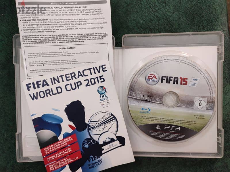 FIFA 15 game for play station 3 2