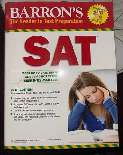 SAT barron’s book