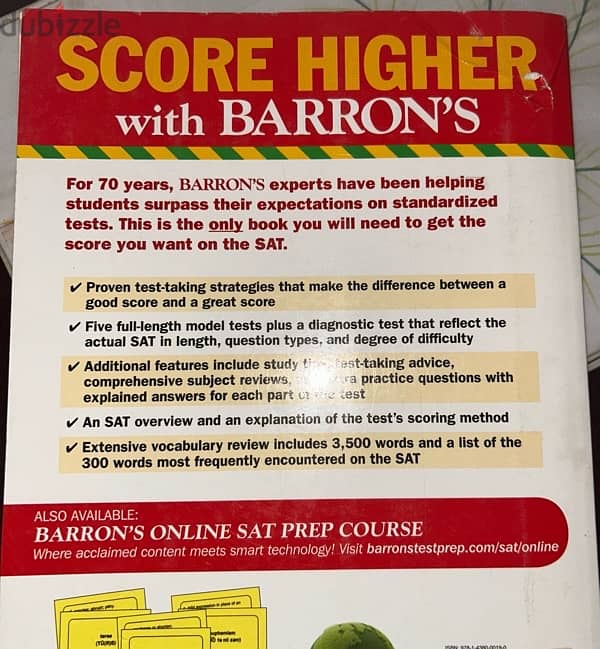 SAT barron’s book 1