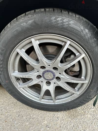 Mercedes original 16 inch rims