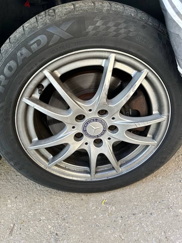 Mercedes original 16 inch rims 2