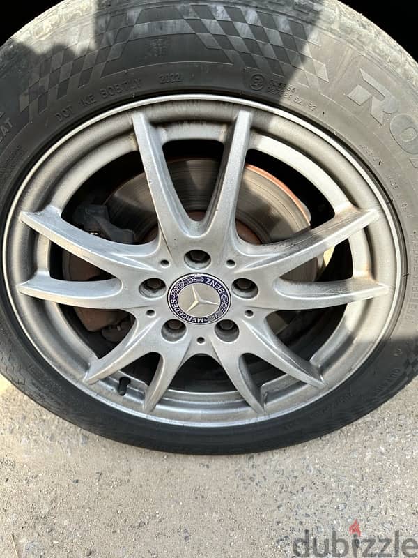 Mercedes original 16 inch rims 3