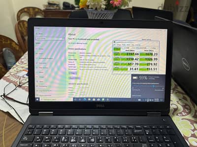 للبيع 5 لابات dell 5580 بحالة ممتازة