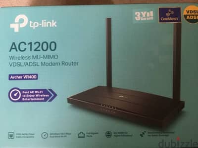 tplink archer vr400 v3 modem&router