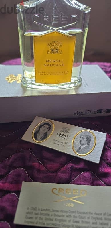 Creed NEROLI SAUVAGE 100ml from London 1