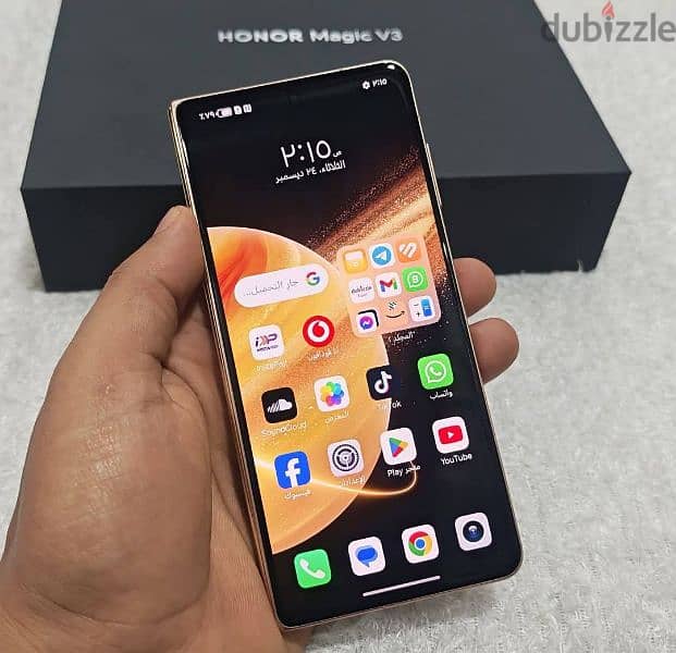 honor magic v3 512/12جلوبال زيرو 6