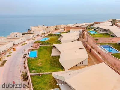 Twinhouse villa for sale  at il monte galala elsokhna | Ready to move | sea view prime location