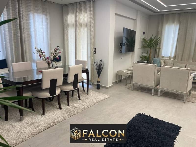 ((Ready for viewing and immediate occupancy)) A fully finished 3-bedroom apartment with a down payment of 650 thousand and the rest in installments in 0