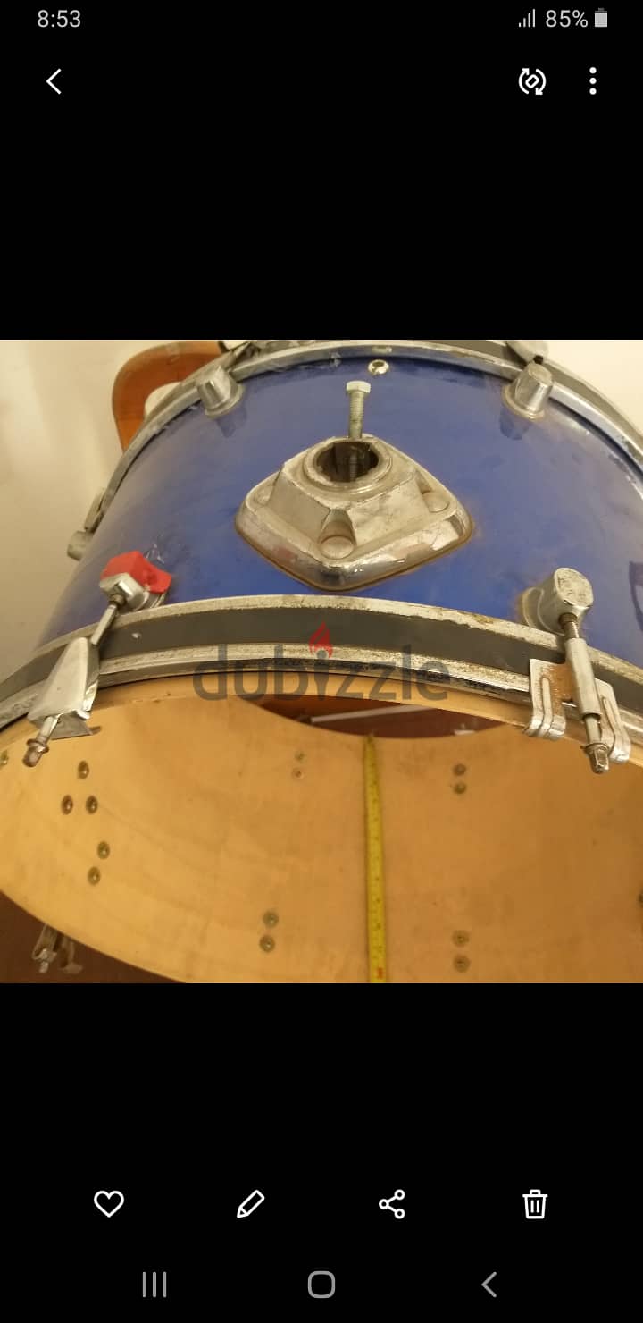 Bass drum 22 inch بيزه درمز 4