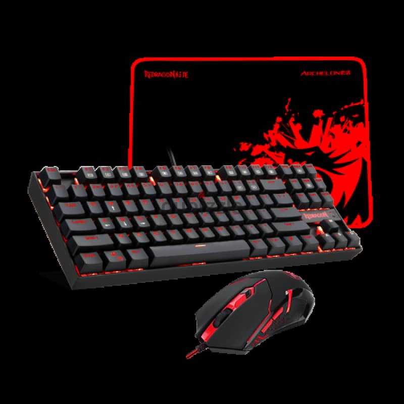 Gaming Combo Redragon(3 in 1) Combo Keyboard & Mouse & Mousepad 0