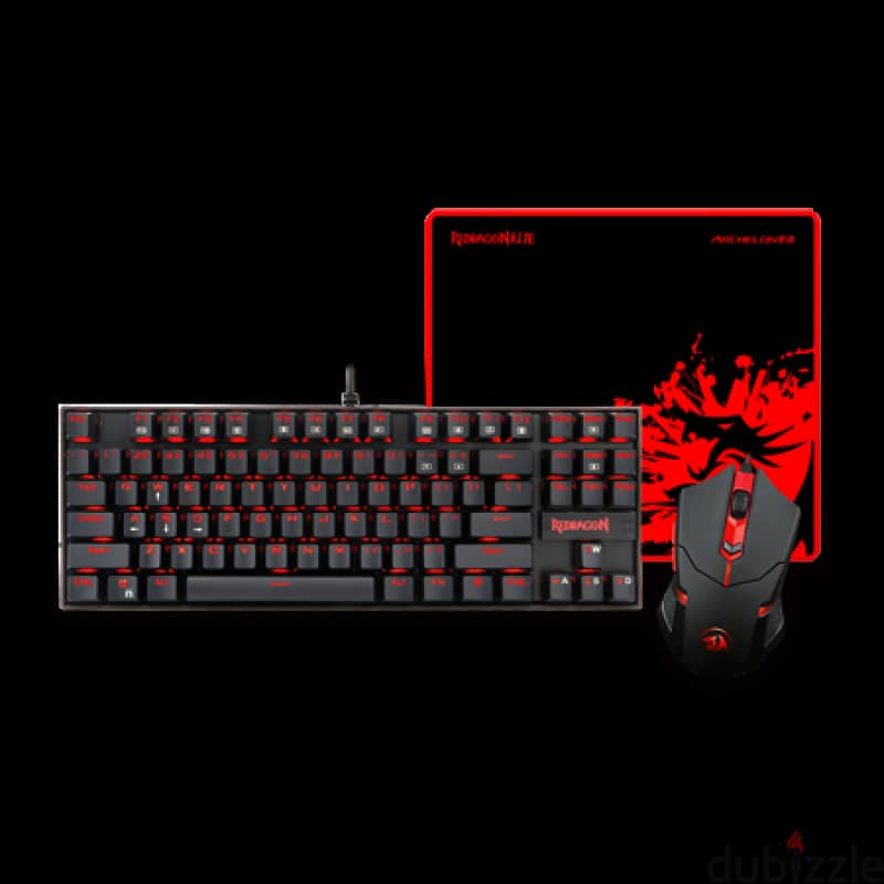 Gaming Combo Redragon(3 in 1) Combo Keyboard & Mouse & Mousepad 1