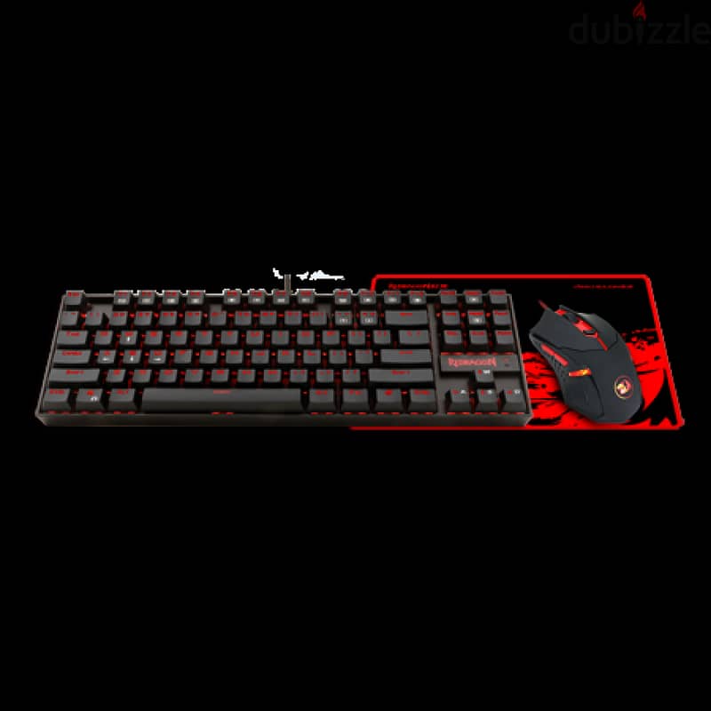 Gaming Combo Redragon(3 in 1) Combo Keyboard & Mouse & Mousepad 2