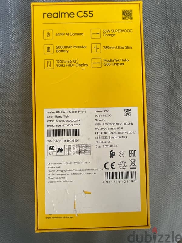 Realme C55, user like new 5