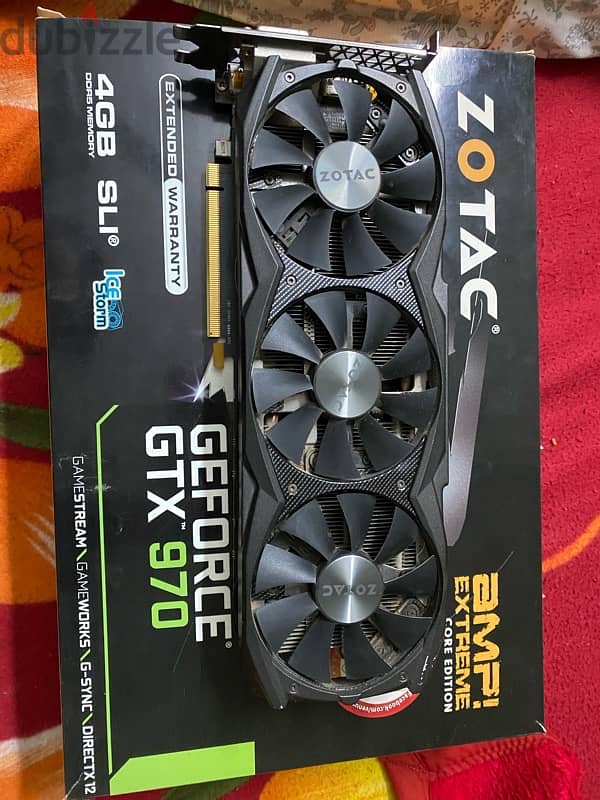 Zotac Gtx 970 4gb 3 fan 1