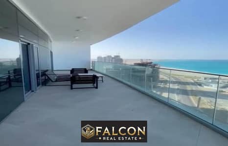 Apartment for rady to move for sale in El Alamein Towers, North Coast, fully air-conditioned, hotel-style finishing