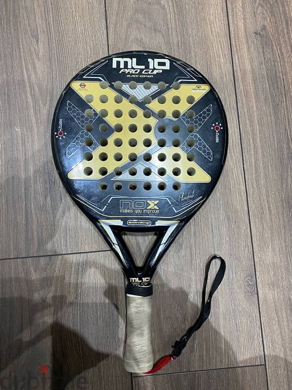 Nox ML10 Black Edition Padel - مضرب بادل نوكس 2