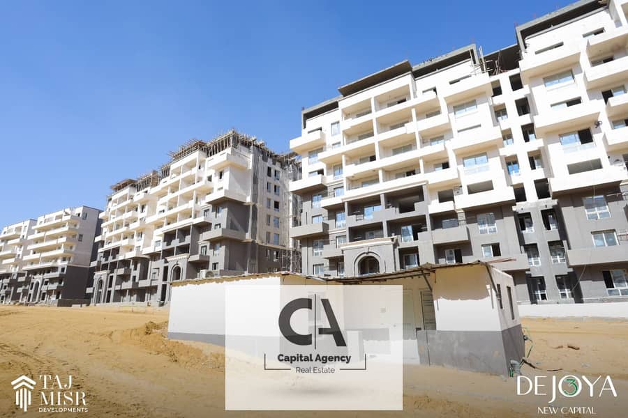 Own a 3-bedroom apartment with a 5% down payment in the New Administrative Capital, next to the New University_ Prime Location_ in Tag Misr_De Joya 0