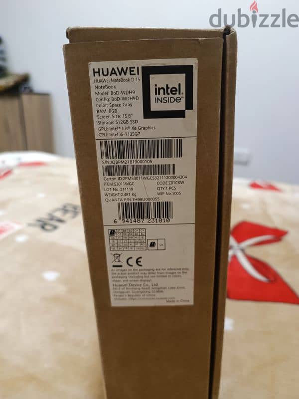 Laptop Huawei Matebook D15 i5 11th للبيع 9