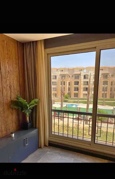 للبيع شقة 140م open view في كمبوند Stone Park New Cairo compound - ستون بارك