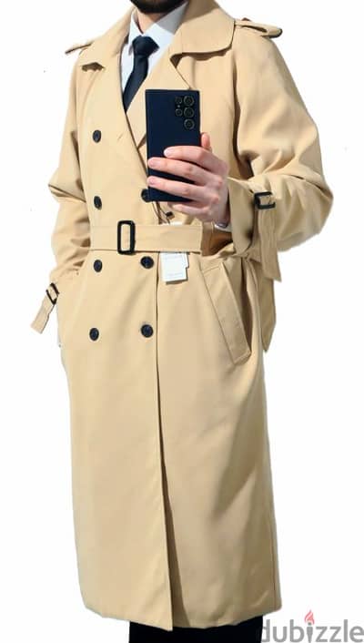 بالطو رجالي أو  ترنش كوت trench coat