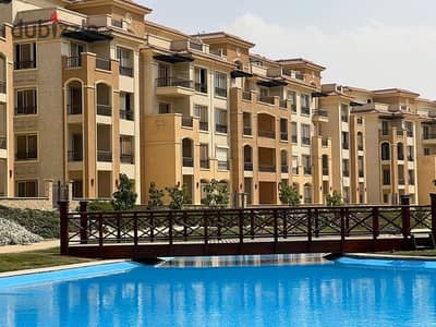 Apartment for sale in Stone Park Compound in the Fifth Settlement with an open view of the lake with payment facilities of up to 10 years