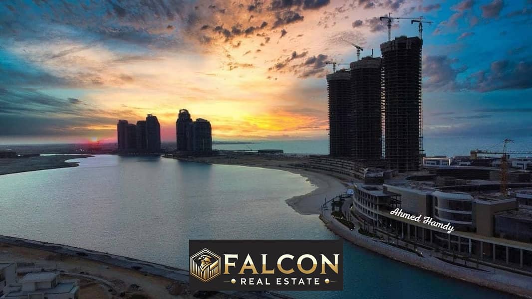 own fully finished apartment + ACs with panoramic sea view in New Alamein Towers - North Coast | New Alamein Towers - North Coast 0