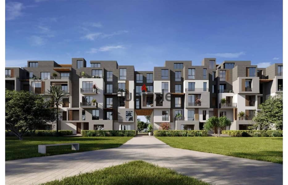 Apartment for sale at sodic east Azalyia ready to move with installment lowest price resale 0