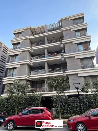 Duplex apartment with private garden for sale with 50% discount for a limited period in the most distinguished phase inside Taj City on Suez Road